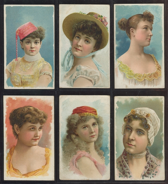 N129A Duke Honest Long Cut Stars of the Stage (1st Series) Lot of (11) Cards