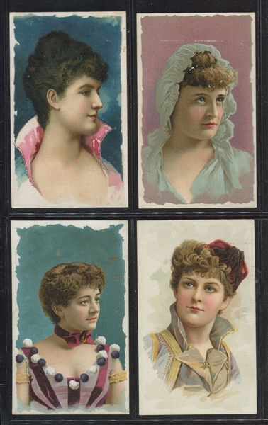 N129B Gail & Ax Stars of the Stage (1st Series) Lot of (4) Cards