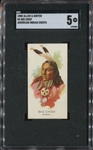 N2 Allen & Ginter American Indian Chiefs - Big Chief SGC5 EX