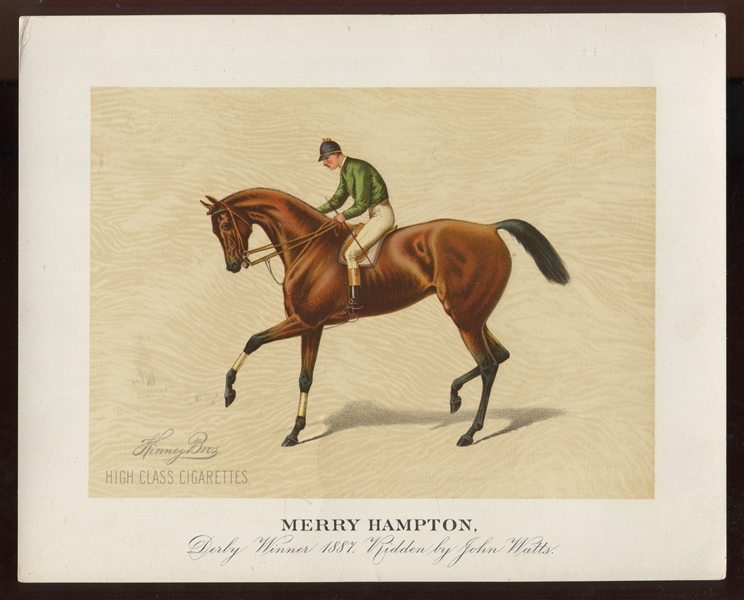N239 Kinney Racehorses Oversized Premium - Merry Hampton