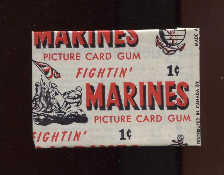 1953 Topps Fightin' Marines Unopened Penny Package