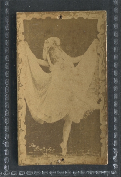 N275 Lorillard Types of Dances (Actresses) - type card, The Butterfly Dance