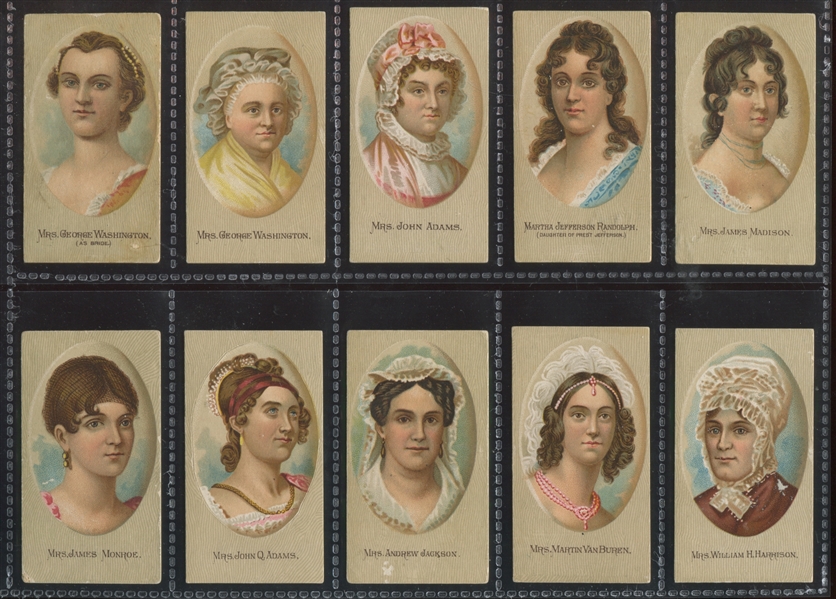 N353 Consolidated Cigarette Co. Ladies of the White House Complete Set of (25) Cards12
