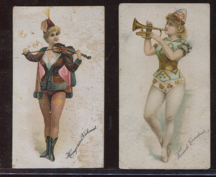 N286 Buchner Musical Instruments Pair of Cards