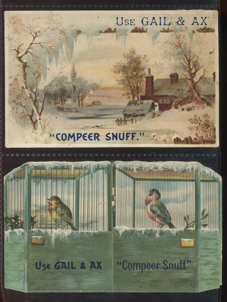 Late 19th Century Gail & Ax Trade Cards 