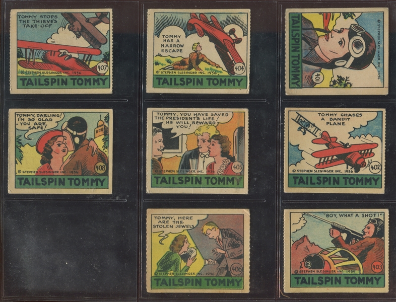 R28 Cartoon Adventures Near Complete Set (42/48) Cards