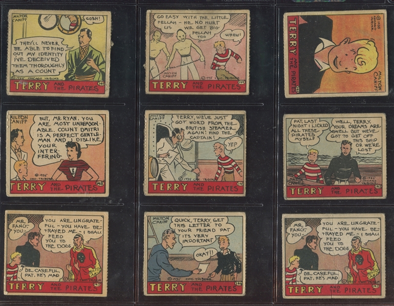 R27 Cartoon Comics Near Complete Set (42/48) Cards