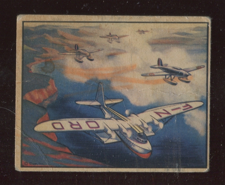 R173 World In Arms Original Artwork For #A-13 French Torpedo Planes 