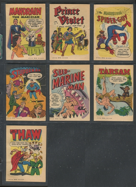 1967 Topps Test Issue Krazy Little Comics Complete Set of (16) Comics
