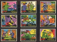 1930s Belgian G-Men and the Heroes of the Law Complete Set of (96) Cards