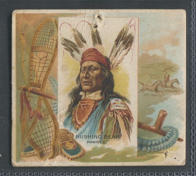 N36 Allen & Ginter American Indians Lot of (5) Cards