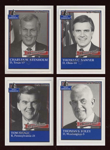 1993 National Education Association U.S. Congress Complete Set of (535) Cards - RARE