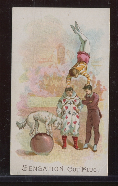 N268 Lorillard Circus Series Type Card
