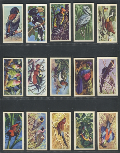 1960's Brooke Bond Tea Cards Lot of (4) Complete Sets of (50)