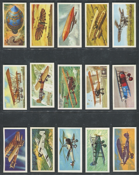 1960's Brooke Bond Tea Cards Lot of (4) Complete Sets of (50)