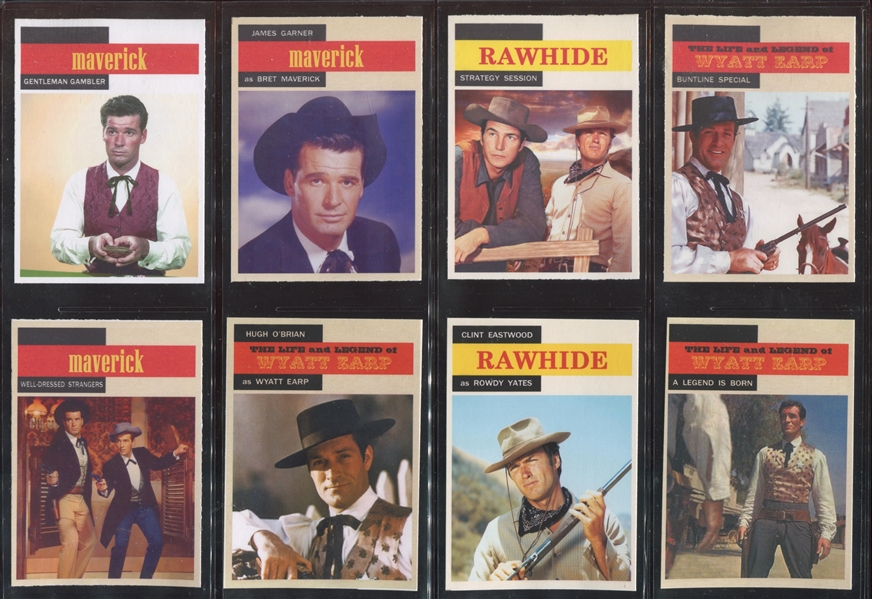 Topps TV Westerns Extended Collector Cards Lot of (14) Bob Lemke Creations
