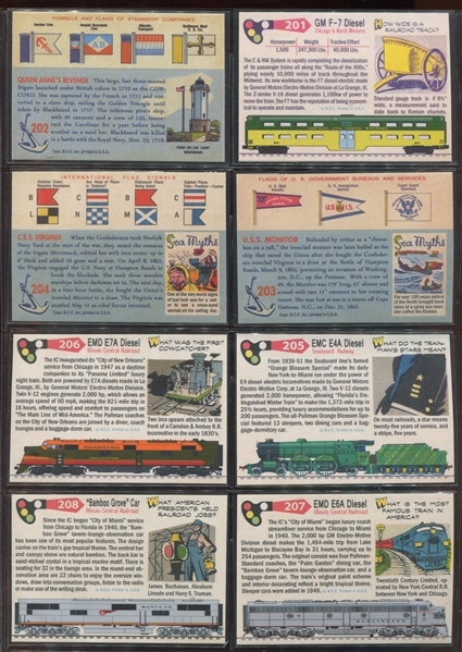 Interesting Bob Lemke Created Rails and Sails Lot of (15) High Quality Cards