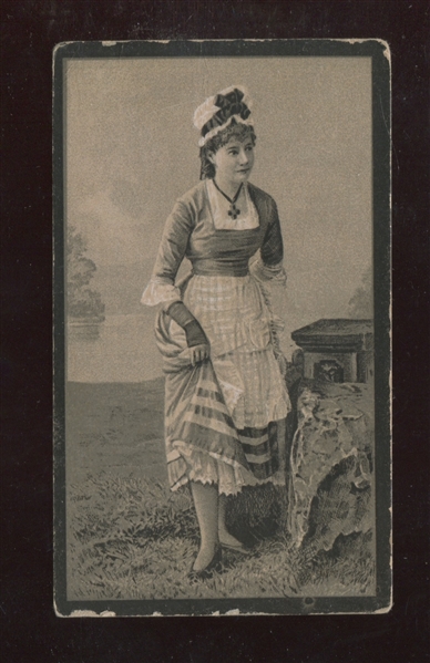 N535 Felgner Miner's Extra Actress Type Card
