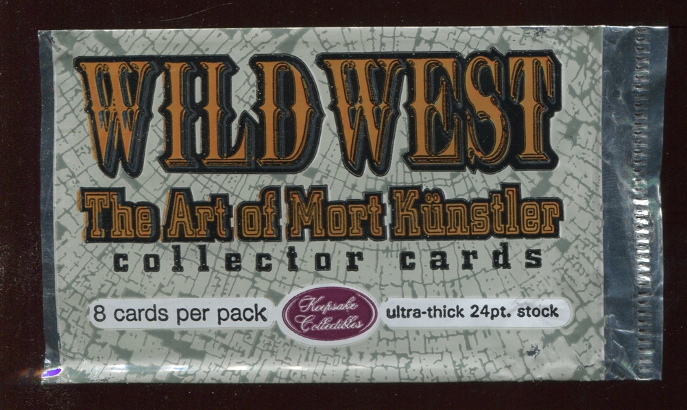 1996 Keepsake Collectibles Mort Kunstler Wild West Complete Set of (72) Cards