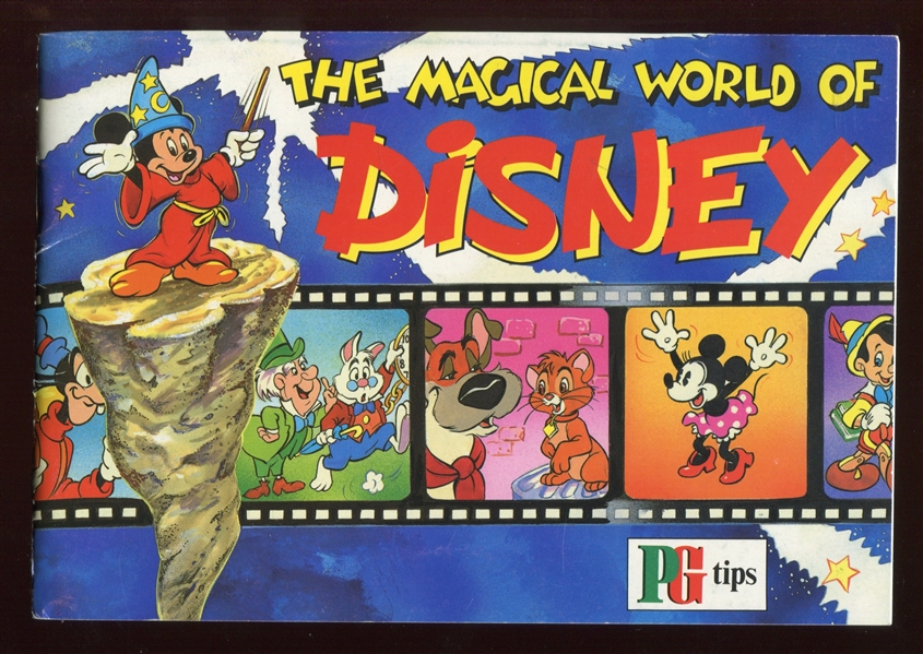 1989 Brooke Bond (Canada) Magical World of Disney Complete Set of (25) With Album