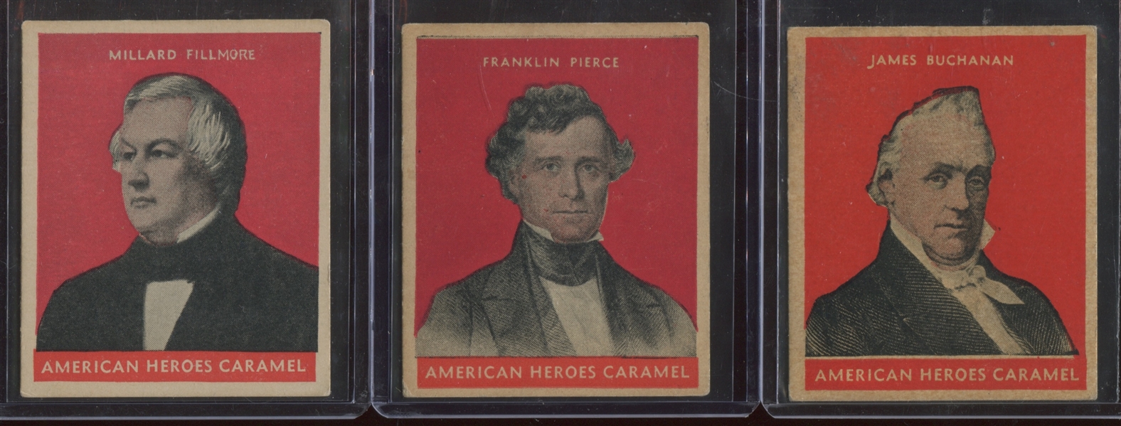 R114 U.S. Caramel Presidents Complete Set of (30) Cards