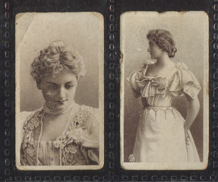 N215 Kinney Tobacco Actresses (Sepia) Lot of (12) Cards