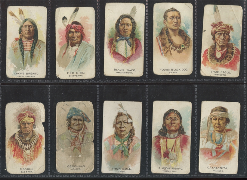 E46 Philadelphia Caramel Indians Lot of (20) Cards