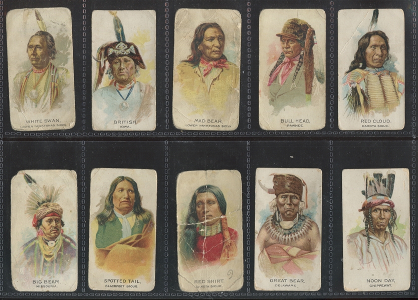 E46 Philadelphia Caramel Indians Lot of (20) Cards