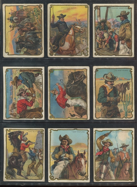 Lot of (145) 20th Century Tobacco Cards From Multiple Issues