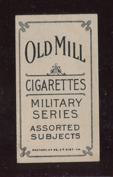 T80 Military Series - Scarce Old Mill Back Tough Type Card