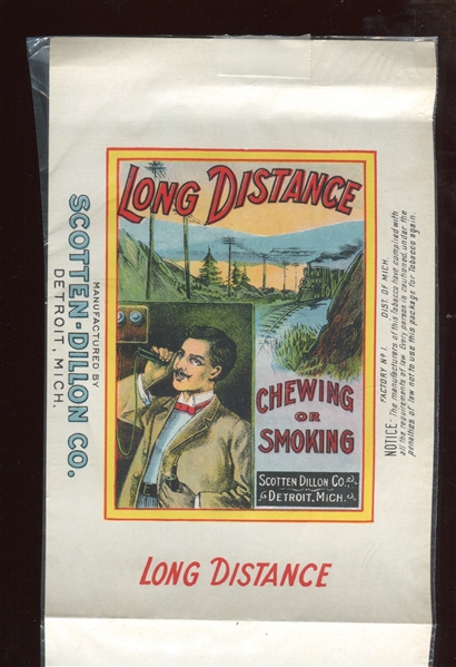 Interesting Pair of Tobacco Advertising Package Flats
