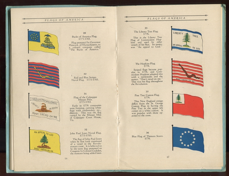 Interesting John Wannamaker Flags of America Album