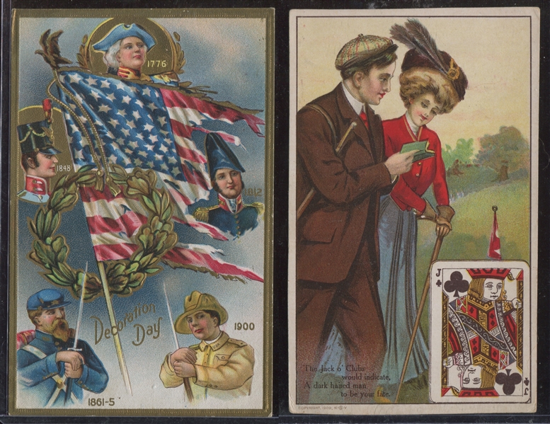 Interesting Post Card Lot of (4) Cards