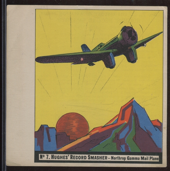 R65 Goudey Gum History of Aviation Pair of Cards