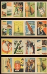FC9-3 Kelloggs All-Wheat: "General Interest": Series 3 Lot of (16) Four-Card Panels