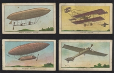 E40 Philadelphia Caramel Airships Lot of (4) Cards