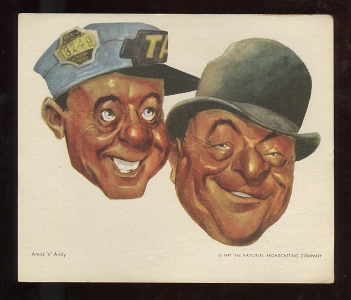 1947 NBC Parade of Stars Folio of (56) Radio Star Caricature Cards