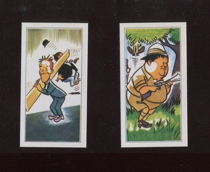 1968 Primrose Confectionery (UK) Laurel and Hardy Cards