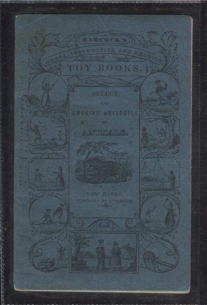 1840's Babcock Toy Books picturing Baseball on Cover