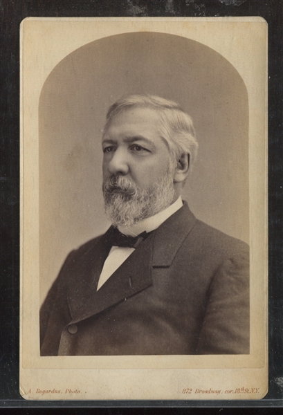 1880's Senator James G. Blaine Cabinet Photo