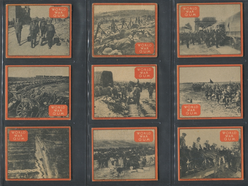 V360 World Wide Gum World War Gum Complete Set of (48) Cards