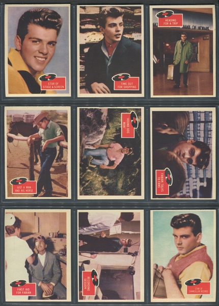 1959 Topps Fabian Complete Set of (55) Cards