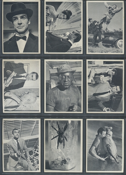 1966 Phildelphia Gum James Bond Thunderball Complete Set of (66) Cards