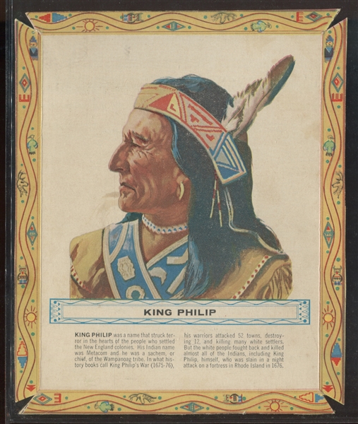 F273-7B / F273-47 Kellogg's Indians and Men of West Lot of (12) Panels