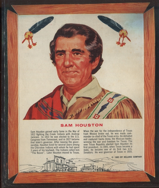 F273-7B / F273-47 Kellogg's Indians and Men of West Lot of (12) Panels