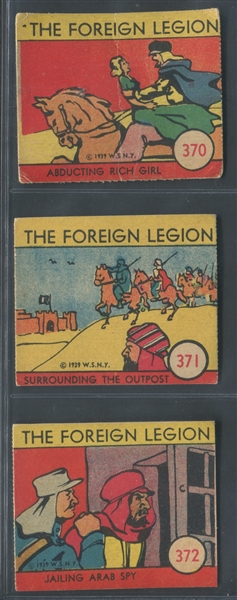 R54 W.S. Corp Foreign Legion Complete Set of (48) Cards