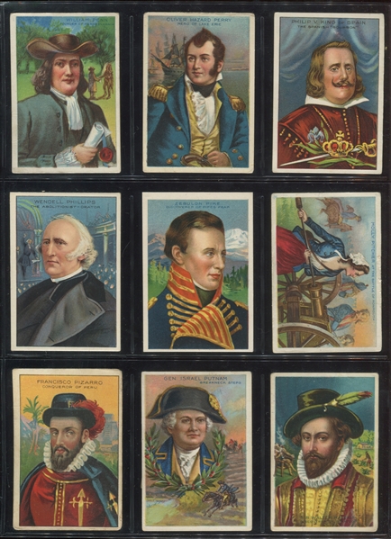 T68 Men/Heroes of History Complete Set of (100) Cards