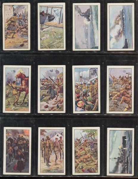 Will's Cigarettes War Incidents Complete Set of (50) Cards