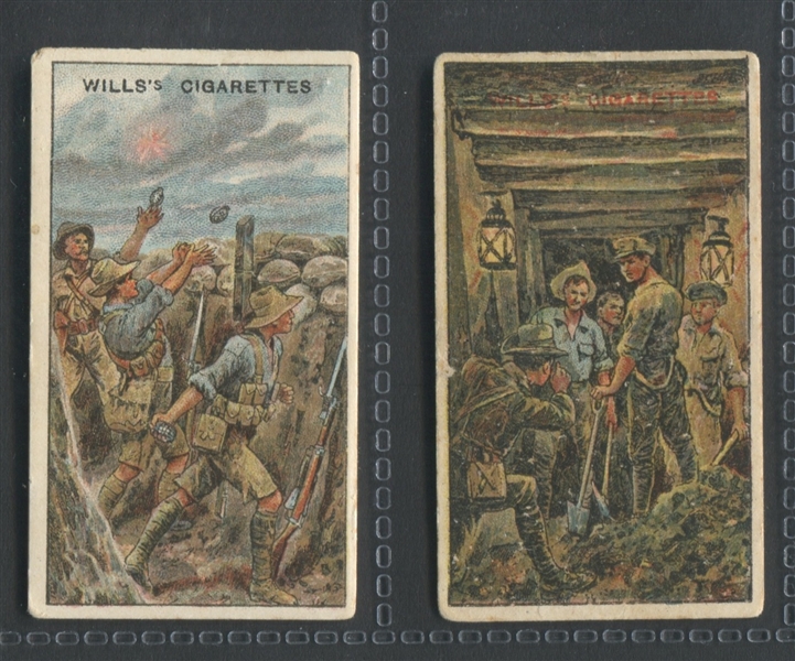 Will's Cigarettes War Incidents (second series) Complete Set of (50) Cards