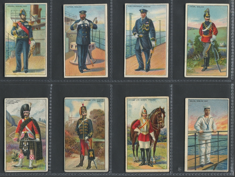 T81 Recruit Cigarettes Military Series Complete Set of (50) 